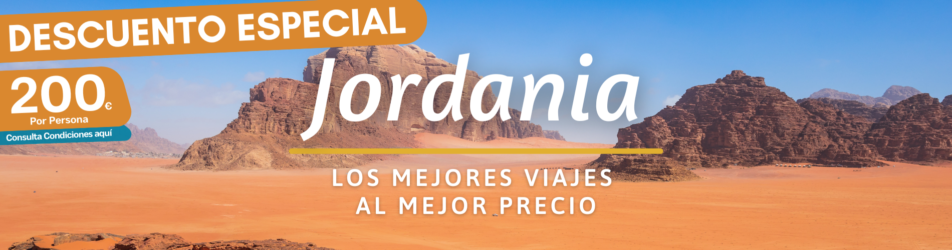 Descuento Especial Jordania