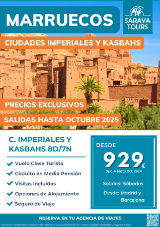 C412 Ciudades Imperiales y Kasbahs